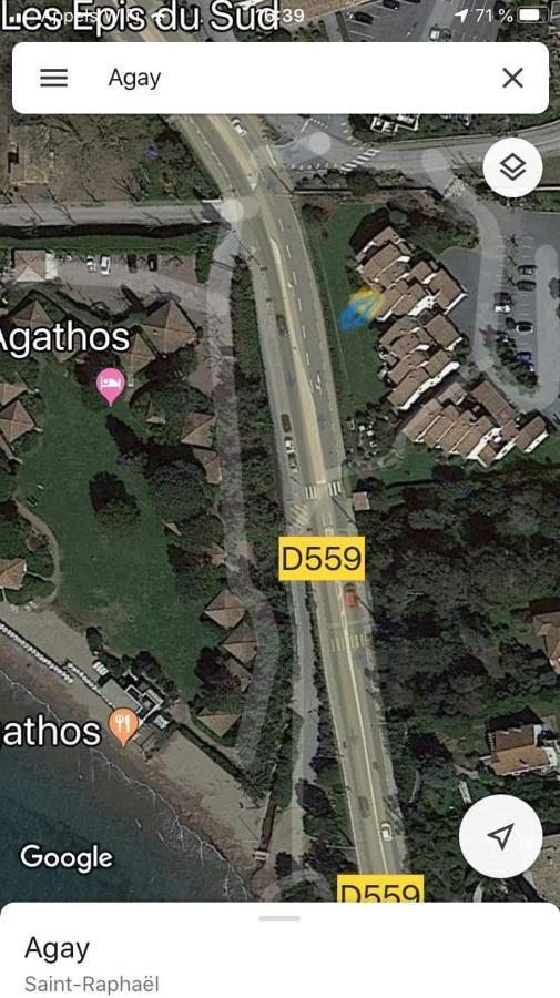 Agay Le Pti Bonheur 60M2 Rez De Jardin, En Bord De Mer Saint-Raphaël Εξωτερικό φωτογραφία